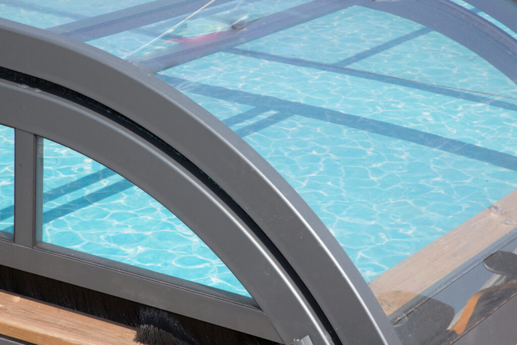 Pool Überdachung