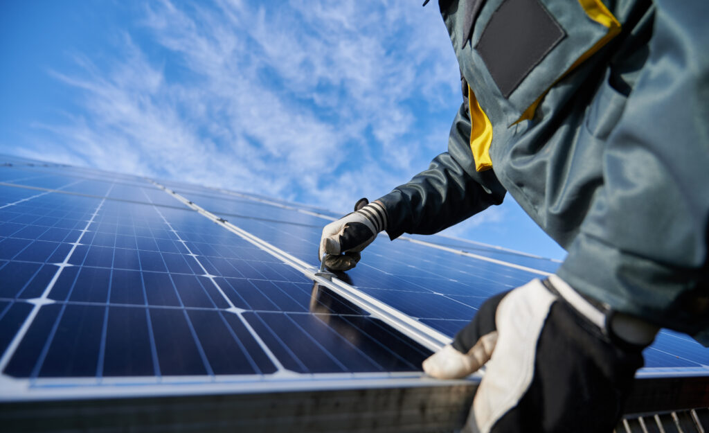 Solarmodul Balkon