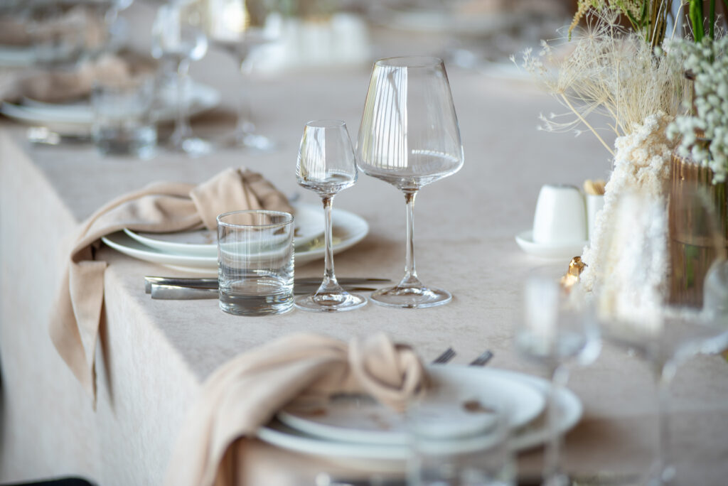 Tischdeko Hochzeit