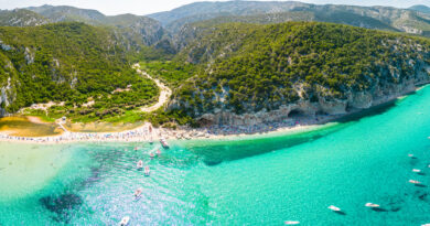 Strand von Sardinien