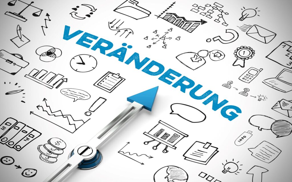 Veränderung illustriert