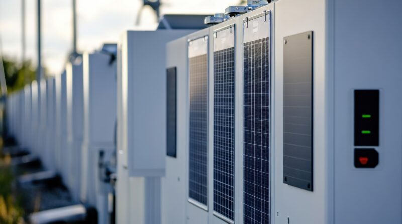 Industriesystem mit Energiekomponenten | Deye Hybrid Wechselrichter