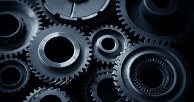 Technische Zahnräder im Detail – Symbolbild für Antriebstechnik, Präzision und mechanische Kraftübertragung
