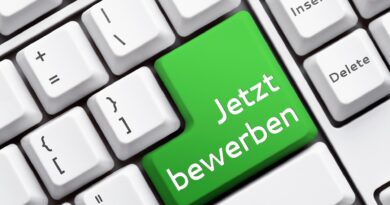 Grüne Taste Jetzt bewerben auf Tastatur | Jobs im Grünen
