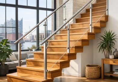 Massgeschneiderte Holztreppen: Wenn Design und Sicherheit Hand in Hand gehen